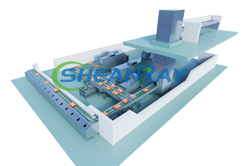 新蕾-餐具垂直傳送洗滌系統